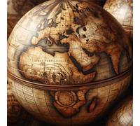 Aventure Autour du Monde Puzzle 90 Pièces Adultes, 30x30cm DIY Puzzle Impossible Jeu de Création et Logique, Puzzles Classiques pour Adultes et Enfants de 12 Ans et Plus