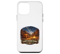 Aventure Autour d'un feu de Camp dans Le Desert Canyon Stargazer Coque pour iPhone 12 Mini