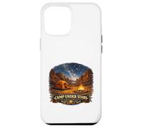 Aventure Autour d'un feu de Camp dans Le Desert Canyon Stargazer Coque pour iPhone 12 Pro Max