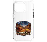 Aventure Autour d'un feu de Camp dans Le Desert Canyon Stargazer Coque pour iPhone 16 Pro