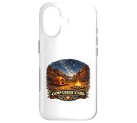 Aventure Autour d'un feu de Camp dans Le Desert Canyon Stargazer Coque pour iPhone 17