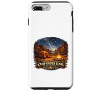 Aventure Autour d'un feu de Camp dans Le Desert Canyon Stargazer Coque pour iPhone 7 Plus/8 Plus