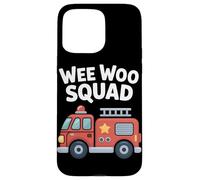 Aventure avec Camion de Pompiers Wee Woo Squad Coque pour iPhone 15 Pro Max