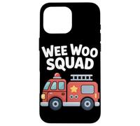 Aventure avec Camion de Pompiers Wee Woo Squad Coque pour iPhone 16 Pro Max