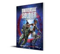 Aventure cinématographique : Universal Soldier - Livre de RPG à couverture rigide, utilisation avec le livre de règles Everyday Heroes Core, compatible avec d20 5e