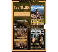 Aventure - Coffret 3 Dvd - Les Neiges Du Kilimandjaro / Les Chasses Du Comte Zarott / La Vallée Des Géants