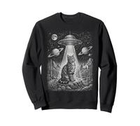 Aventure Cosmique du Chat Tabby dans Le Désert Sweatshirt
