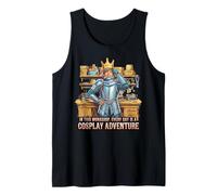Aventure Cosplay Atelier Armure Chevalier Couronne Citation Débardeur