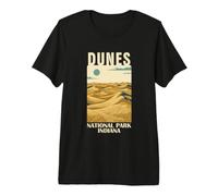 Aventure dans Le Parc National des Indiana Dunes T-Shirt Haut de Gamme
