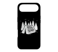 Aventure de Camping Expert en distanciation Sociale Coque pour iPhone Air
