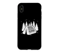 Aventure de Camping Expert en distanciation Sociale Coque pour iPhone XS Max