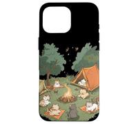 Aventure de Camping pour Chats pour Une Excellente expérience de la Nature Coque pour iPhone 16 Pro Max
