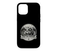 Aventure de Camping Tout-Terrain en 4x4 Lost on Purpose Coque pour iPhone 12/12 Pro