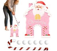 Aventure de golf de Noël - Transportez des bonbons, un parcours de pain d'épice ludique, un ensemble de frappes captivantes avec des obstacles colorés | Divertissement passionnant en intérieur et