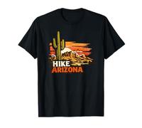Aventure de randonnée en Arizona | Cactus Saguaro du désert de Sonora T-Shirt