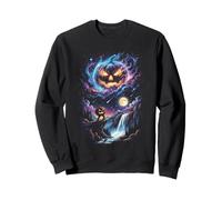 Aventure d'halloween avec Citrouille Cosmique Sweatshirt