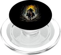 Aventure en forêt à Cheval PopSockets PopGrip pour MagSafe