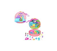 -aventure en mobylette-coffret 2 mini-figurines et animal hwn98