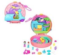 Polly Pocket – Coffret Aventure en Mobylette – 2 mini-figurines et animal HWN98 G