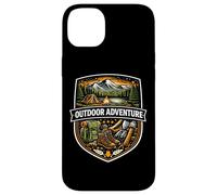 Aventure en Plein air Nature Exploration Mindset Trail Living Coque pour iPhone 14 Plus