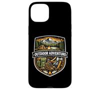 Aventure en Plein air Nature Exploration Mindset Trail Living Coque pour iPhone 15 Plus