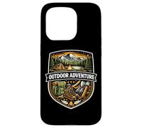 Aventure en Plein air Nature Exploration Mindset Trail Living Coque pour iPhone 15 Pro