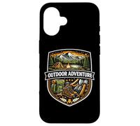 Aventure en Plein air Nature Exploration Mindset Trail Living Coque pour iPhone 16