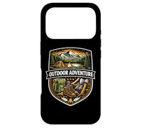 Aventure en Plein air Nature Exploration Mindset Trail Living Coque pour iPhone 17 Pro