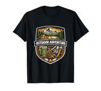 Aventure en Plein air Nature Exploration Mindset Trail Living T-Shirt