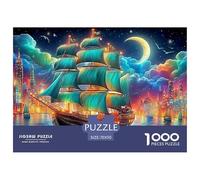 Aventure en voilier Puzzle Adulte 1000 Pièces De Qualité Supérieure : Maîtrisez Le Défi du Puzzle Difficile - pour Un Large Panel Dès 14 Ans 70x50cm/1000pcs