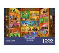 Aventure Étrange dans Le Placard Magique Puzzle en Bois Imperméable DIY Puzzles De 1000 Pièces pour Adultes Coloré De Décoration pour La Maison