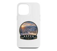 Aventure hivernale de la Station de Ski Aspen Colorado Coque pour iPhone 13 Pro Max