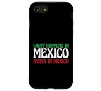 Aventure Mexicaine Ce Qui se Passe au Mexique Reste au Mexique Coque pour iPhone SE (2020) / 7/8
