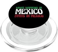 Aventure Mexicaine Ce Qui se Passe au Mexique Reste au Mexique PopSockets PopGrip pour MagSafe