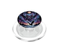 Aventure Nocturne avec la Chauve-Souris Cosmique PopSockets PopGrip pour MagSafe