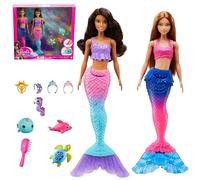 Aventure Océanique | Barbie HBW89 | Poupées Sirènes dans un Coffret de Jeu