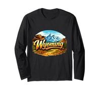 Aventure paysagère à la frontière des Montagnes du Wyoming Manche Longue