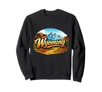 Aventure paysagère à la frontière des Montagnes du Wyoming Sweatshirt