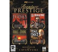 Aventure Prestige : Coffret Berlin 1943 + La Malédiction De Judas + Tony Tough 2 + Riddle Of The Sphinx Pc