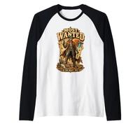 Aventure Spatiale d'un Cowboy Alien RECHERCHÉ Manche Raglan