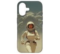 Aventure Spatiale rétro - Illustration Vintage de Science-Fiction Coque pour iPhone 17