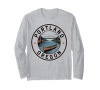 Aventure sur Le Pont fluvial en canoë de Portland en Oregon Manche Longue