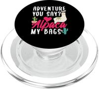 Aventure tu dit ? Alpaga mes sacs. PopSockets PopGrip pour MagSafe