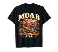 Aventure Vintage dans Le Canyon du désert de Moab, en Utah T-Shirt Graphique avec Valeur