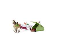 Schleich Figurine HORSE CLUB Aventures au camping de Sarah