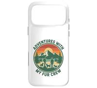 Aventures avec Mon Chien d'équipage de Fourrure Randonnée en Coque pour iPhone 17 Pro Max