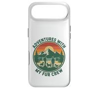 Aventures avec Mon Chien d'équipage de Fourrure Randonnée en Coque pour iPhone Air