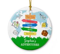 Aventures Ornement Suspendu Créatif Décoration De Noël A Suspendre Mignon Pendentif De Noël pour Salon Maison Jardin