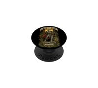 Aventurier des Marais : Chevalier Grenouille Humoristique PopSockets PopGrip Adhésif
