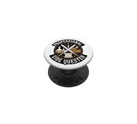 Aventurier Gamer Professional Side Quester RPG Side Quest PopSockets PopGrip Adhésif